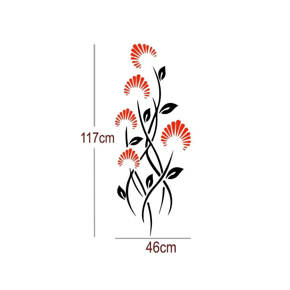 Plant Wall Sticker for Living Room, Bedroom, Office Decoration