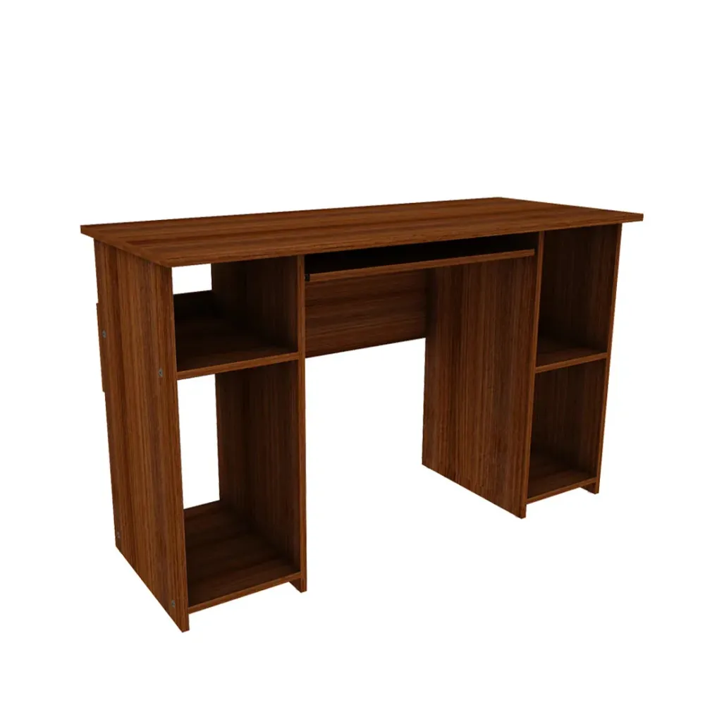 WallMantra Plywood Computer Desk – Walnut