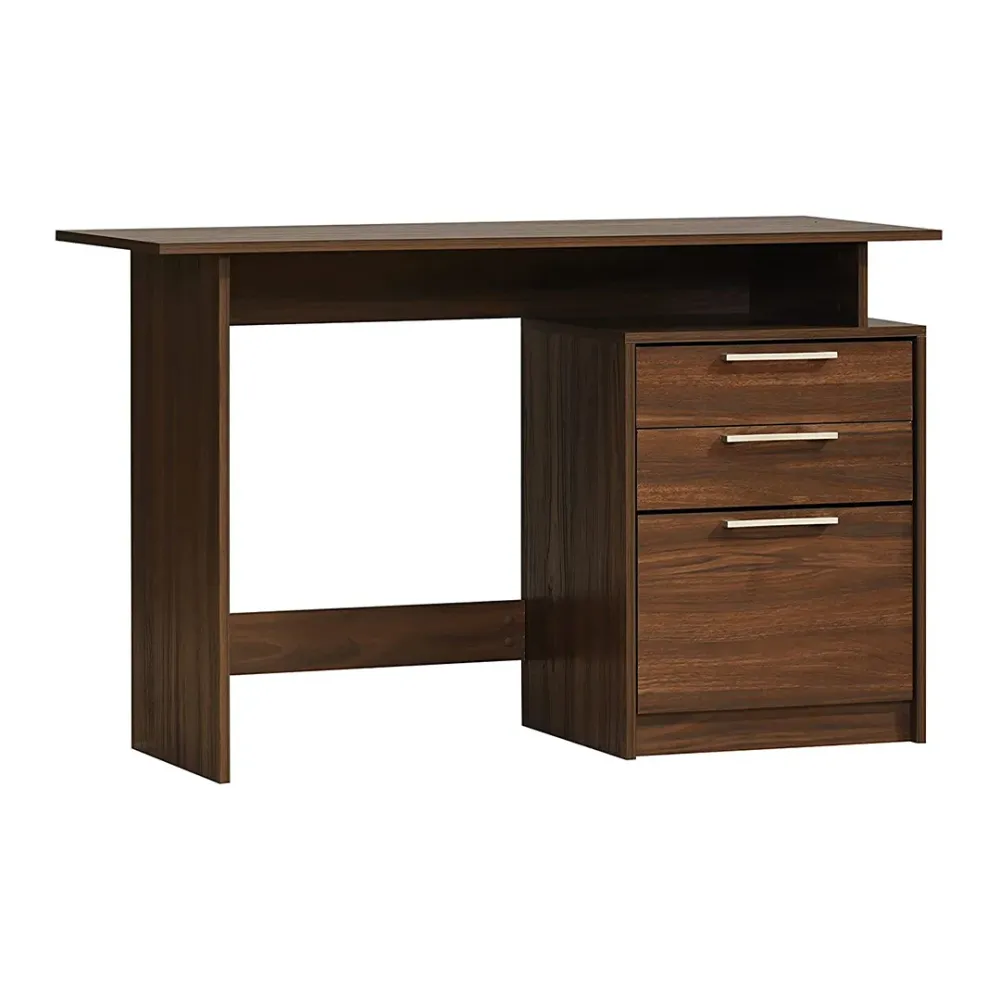 WallMantra Plywood Study Table and Office Desk – Walnut, Matte Finish
