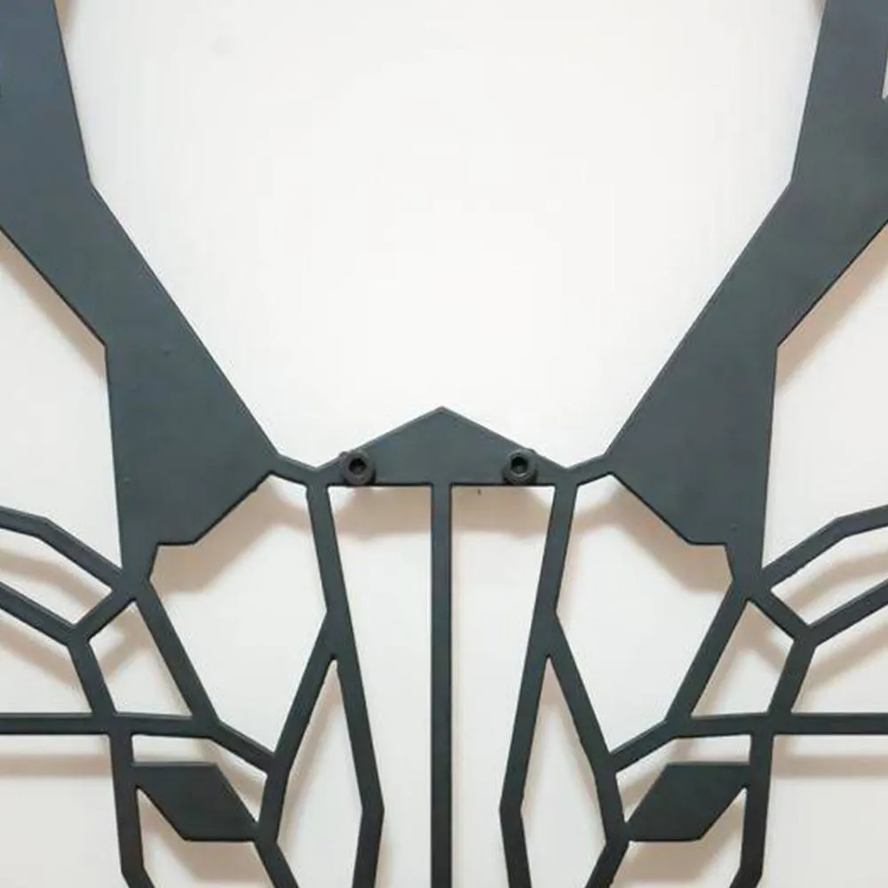 PolyDeer- Metal Wall Decoration Set of 1