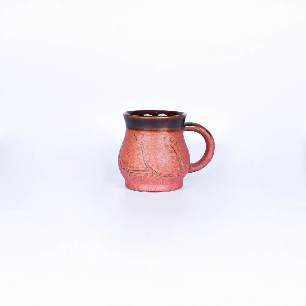 Pottery Inspired Ceramic Mugs Single Piece