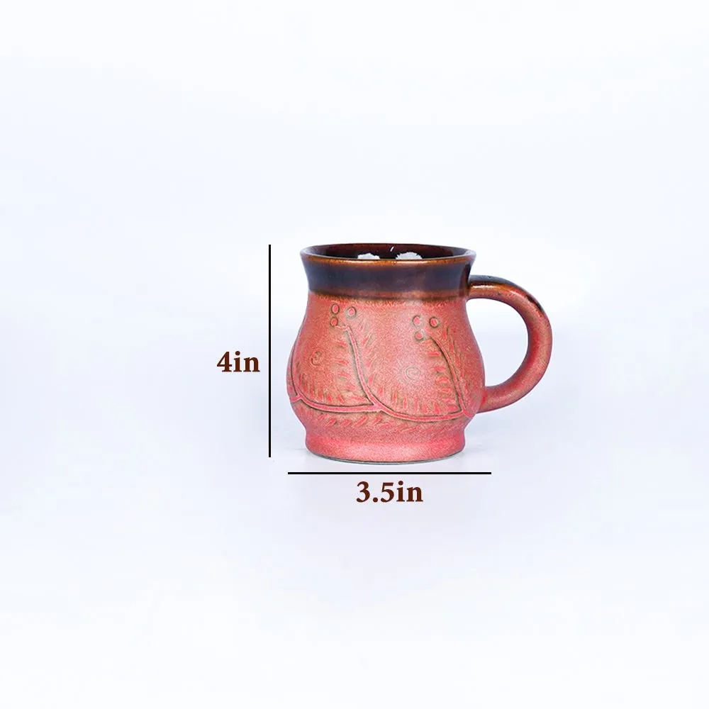 Pottery Inspired Ceramic Mugs Single Piece