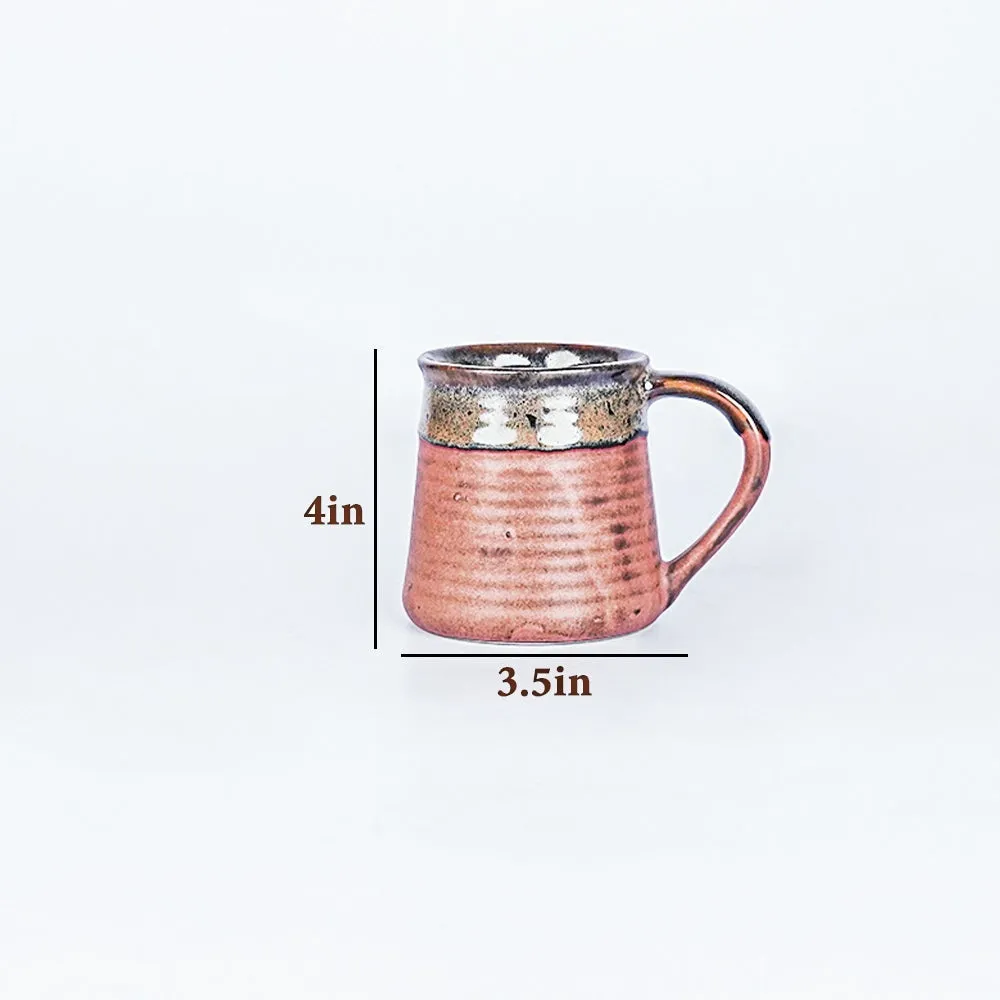 Pottery Inspired Ceramic Mugs Single Piece