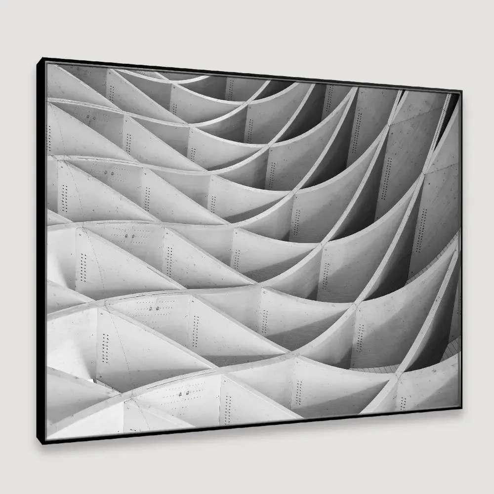 Power of Pattern Framed Wall Art With Floating Frame