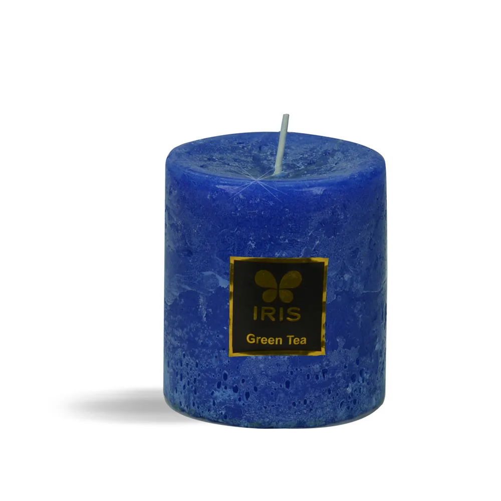 Prefumed Pillar Candles Combo, Sea Shore & Dew Berry