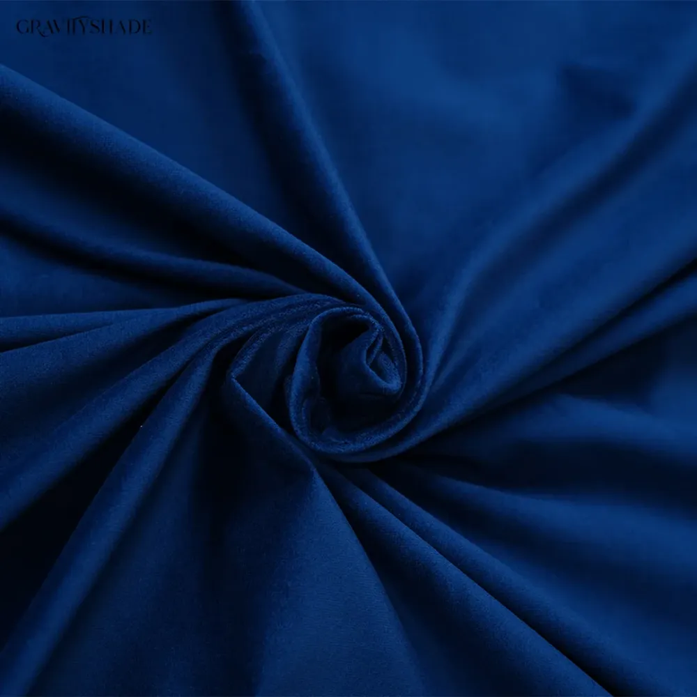 WallMantra Premium Arbor Velvet 3 seater sofa – Indigo Blue