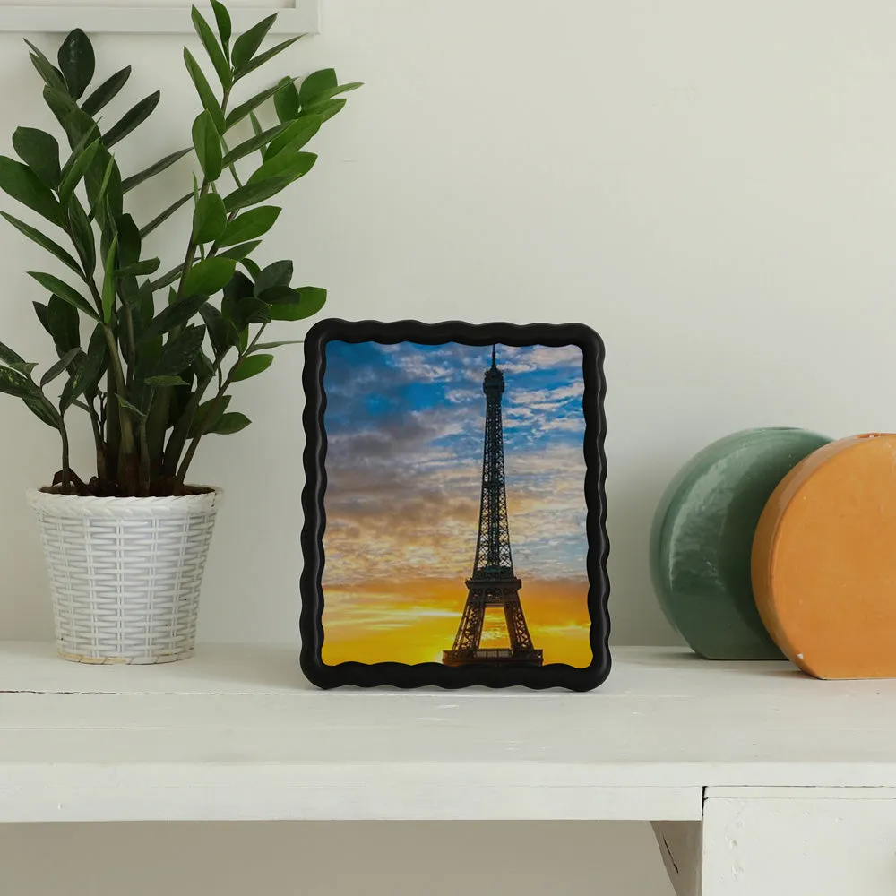 Premium Black Ripple Picture Frame - Large