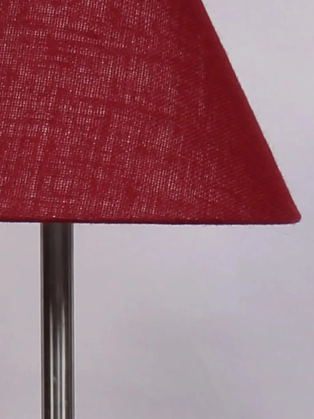 Premium Conical Designer Metal Floor Lamp With Jute Shade Pink