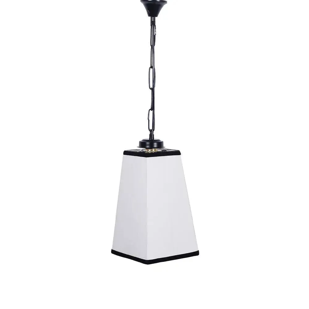Premium Cotton Pyramid Hanging Lamp