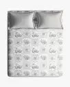 Premium Floral Printed Magnum Cotton King Size Bedsheet with 2 Pillow Covers -300 Thread Count