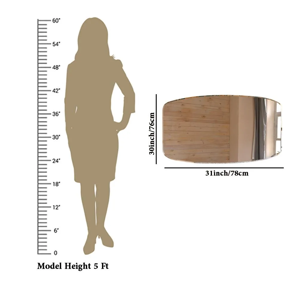Premium Frameless Beveled Rectangular Bathroom Mirror