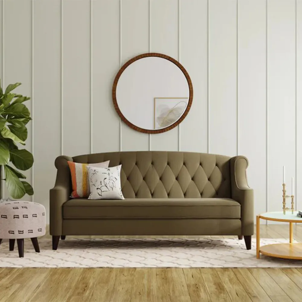 WallMantra Premium Marjorie 3 Seater Sofa