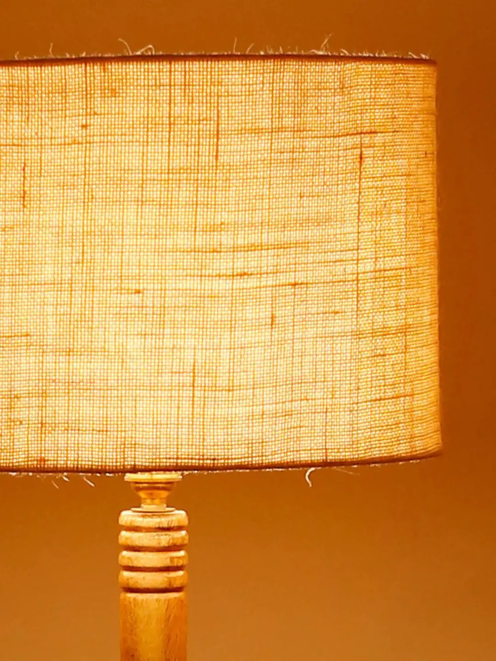 Premium Natural Wood Table Storage Floor Lamp With Drum Shade Blue