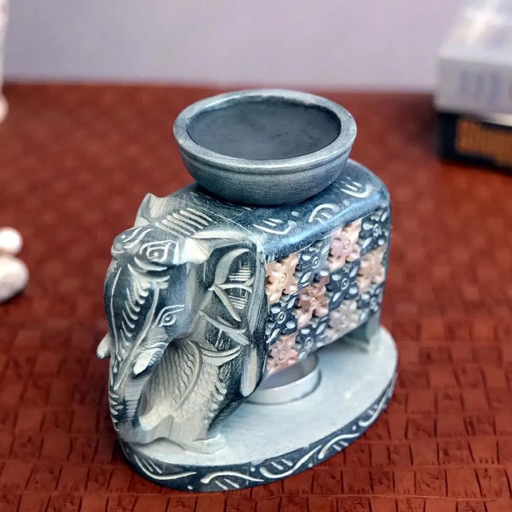 Premium-Quality Embossed Paleva Stone Oil Diffuser