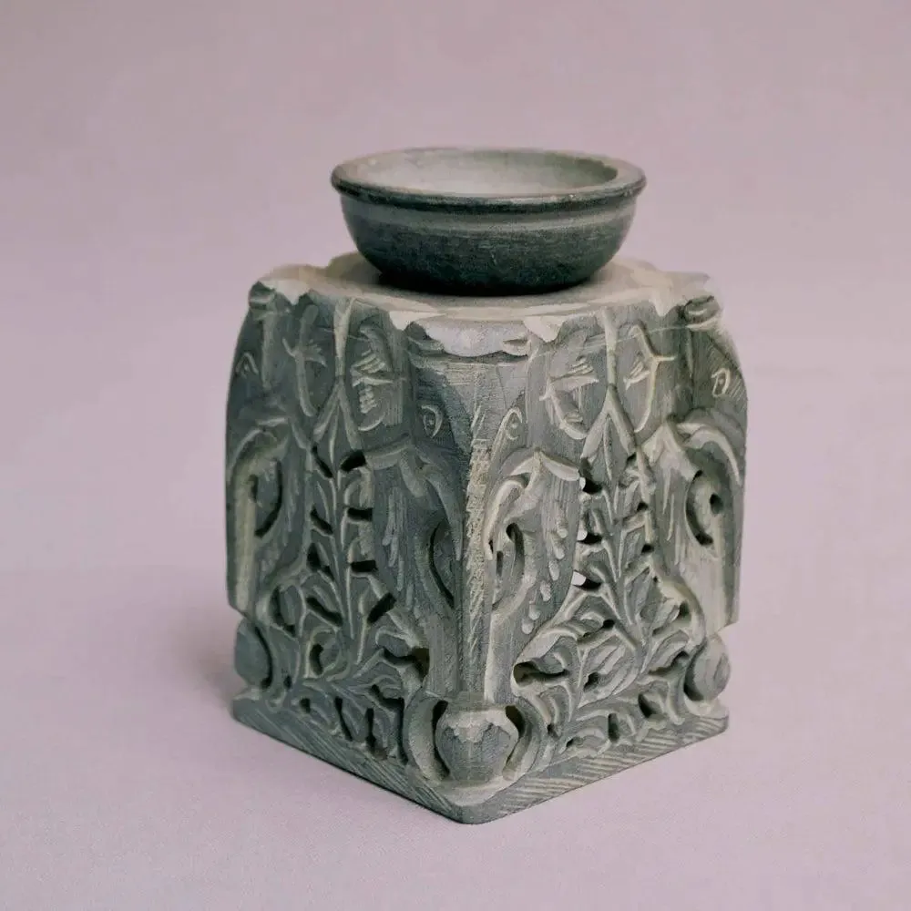 Premium-Quality Grey Paleva Stone Oil Diffuser