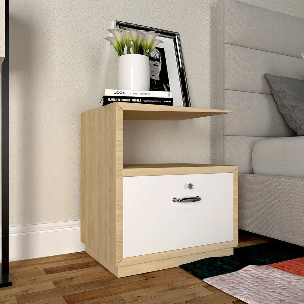 Premium Quality Single Drawer Bedside Table