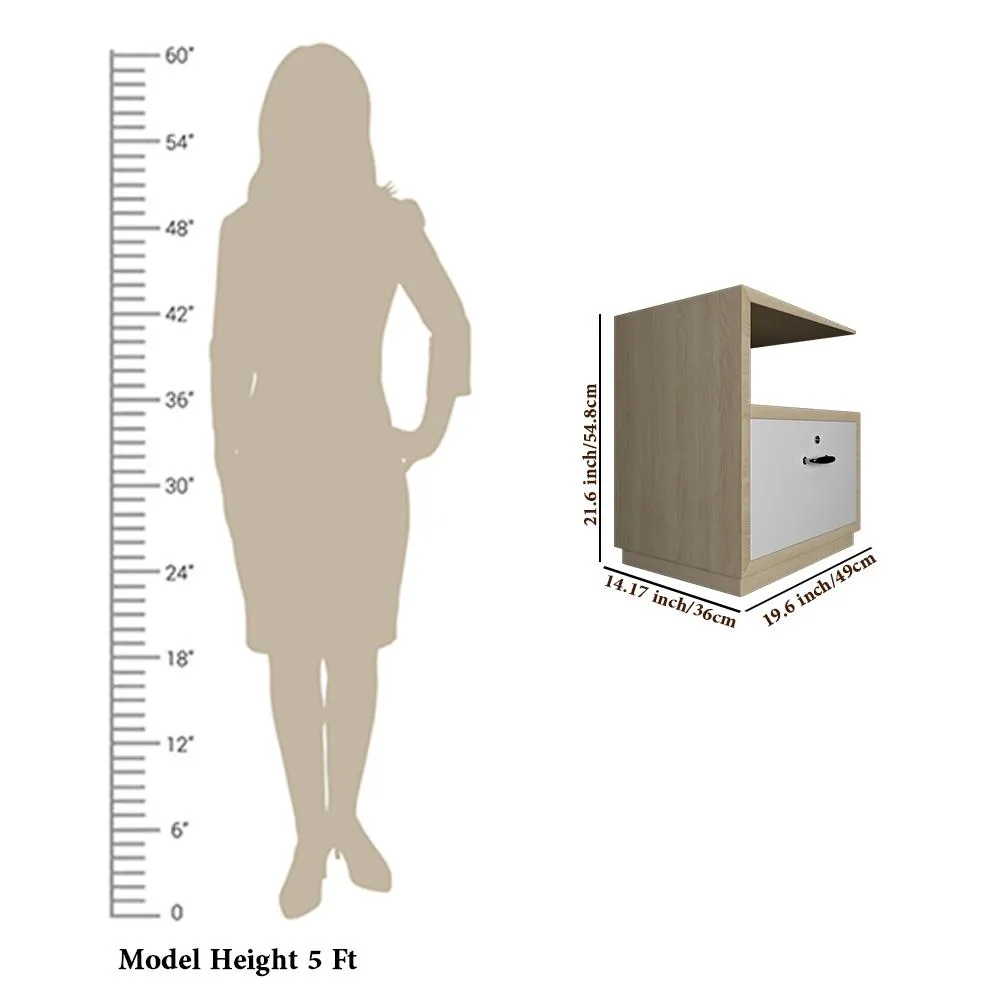 Premium Quality Single Drawer Bedside Table