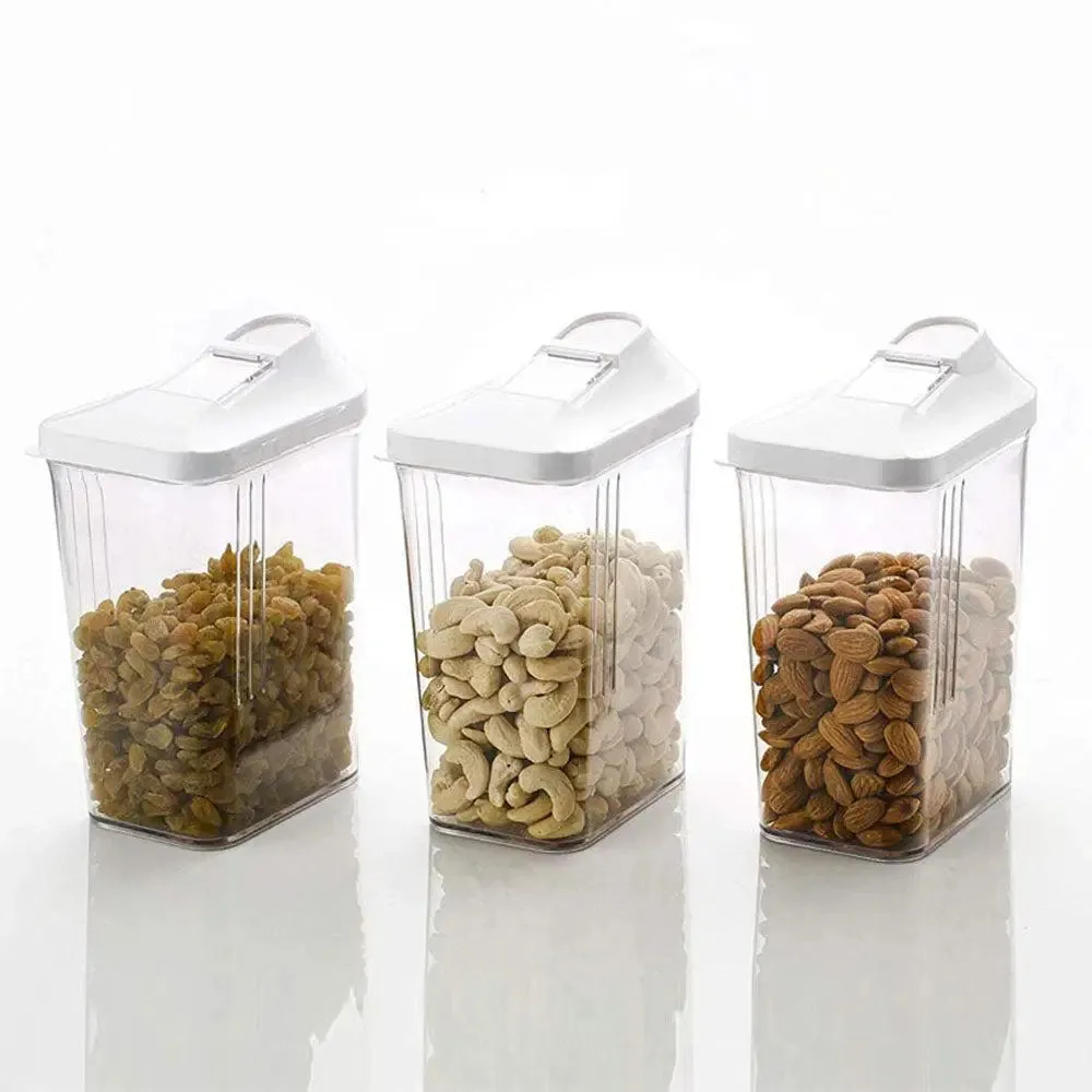 Premium Quality Transparent Kitchen Containers Set Of 6 (750 ml)