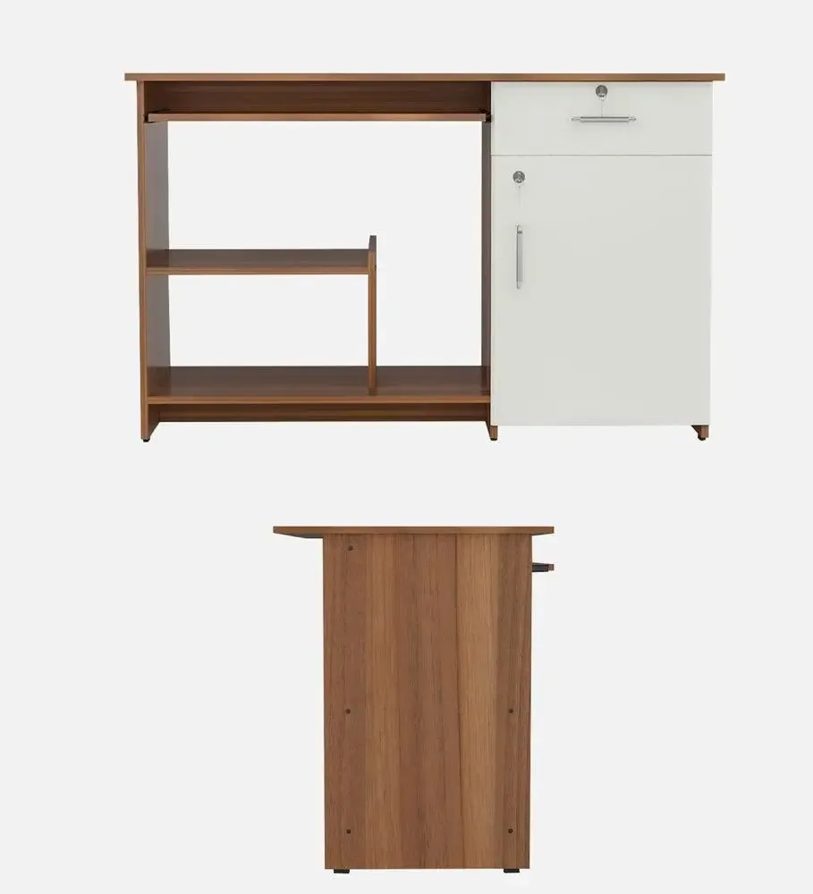 Premium-Quality Wooden Spacious Office Table for Home