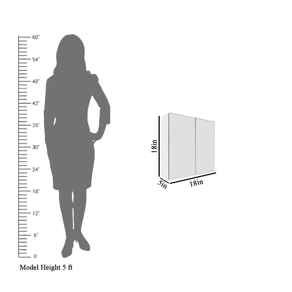 Premium Stainless Steel Dual Door Bathroom Cabinet With Mirror &amp; 3 Spacious Shelves