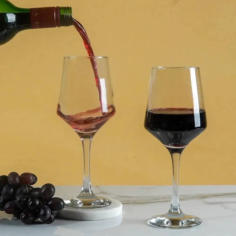 Premium Tapered Baren Wine Glass for Parties Set of 2