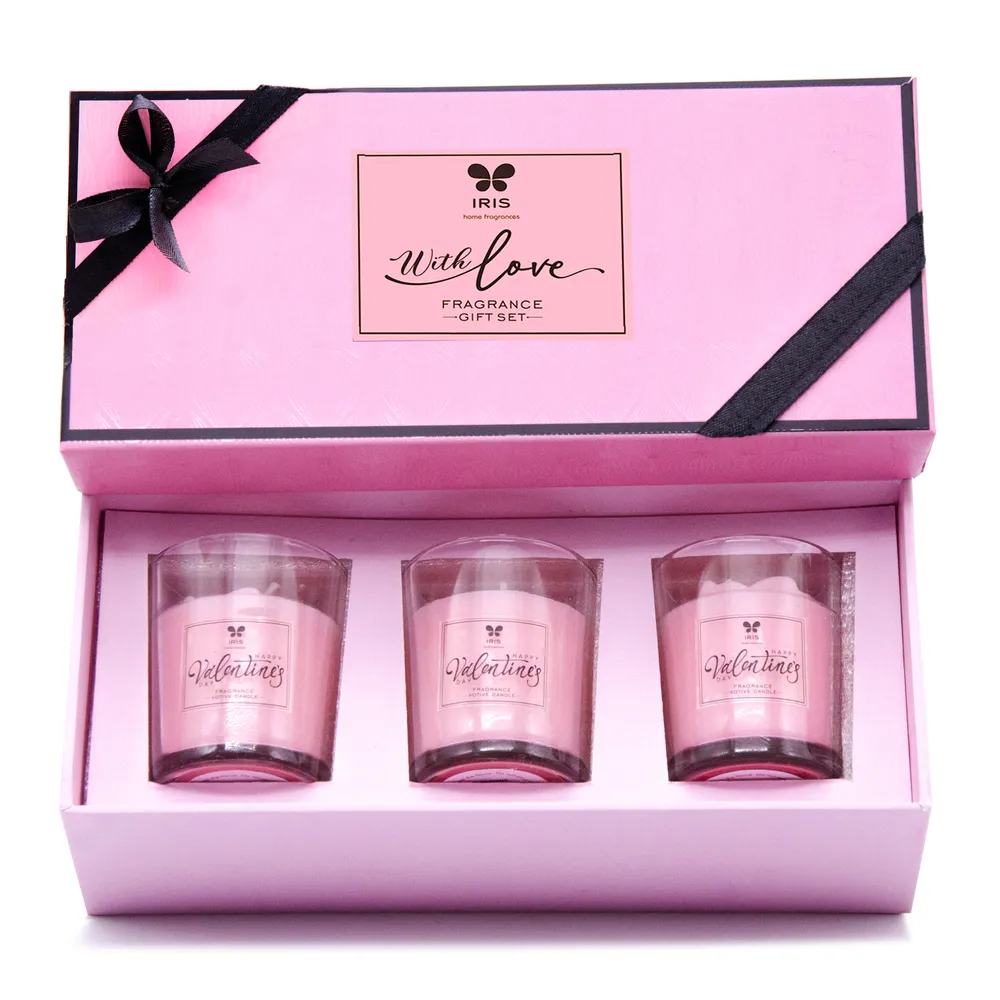 Premium Valentine's Day Fragrance Gift Set for Him/Her (Multicolour, Pack of 5)