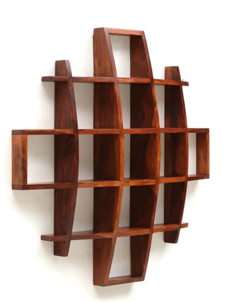 Premium Wood Multispace Wall Shelf
