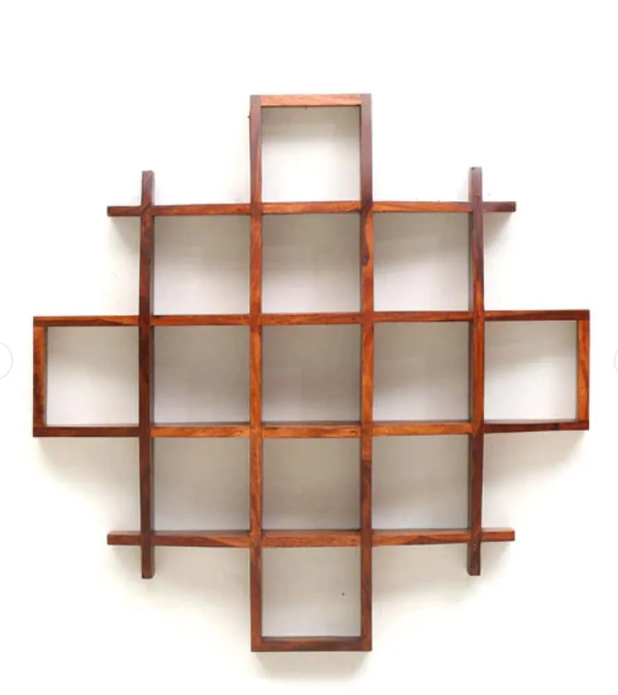 Premium Wood Multispace Wall Shelf
