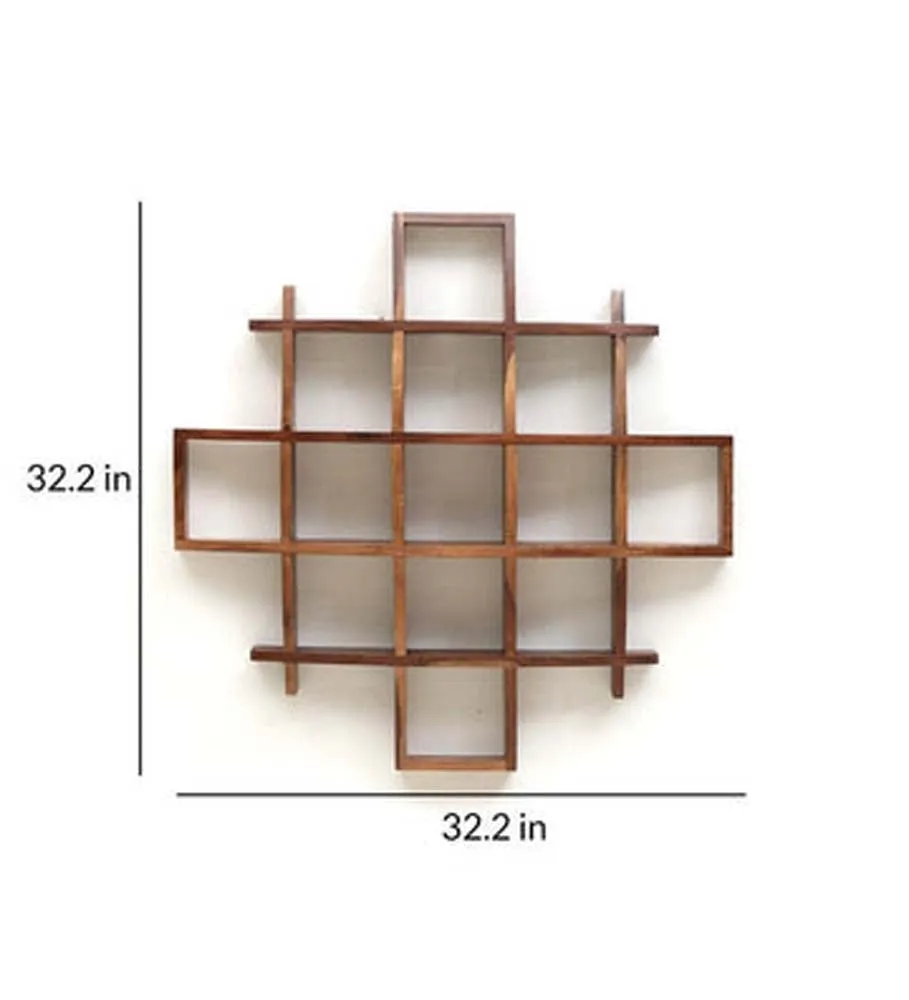 Premium Wood Multispace Wall Shelf