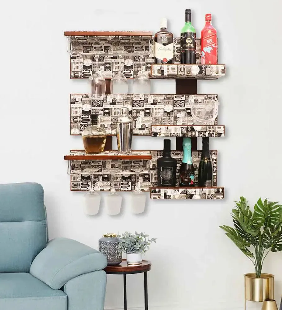 Premium Wooden Home Bar Cabinet