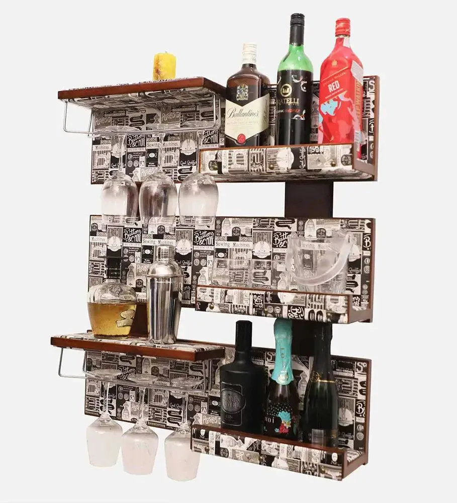 Premium Wooden Home Bar Cabinet