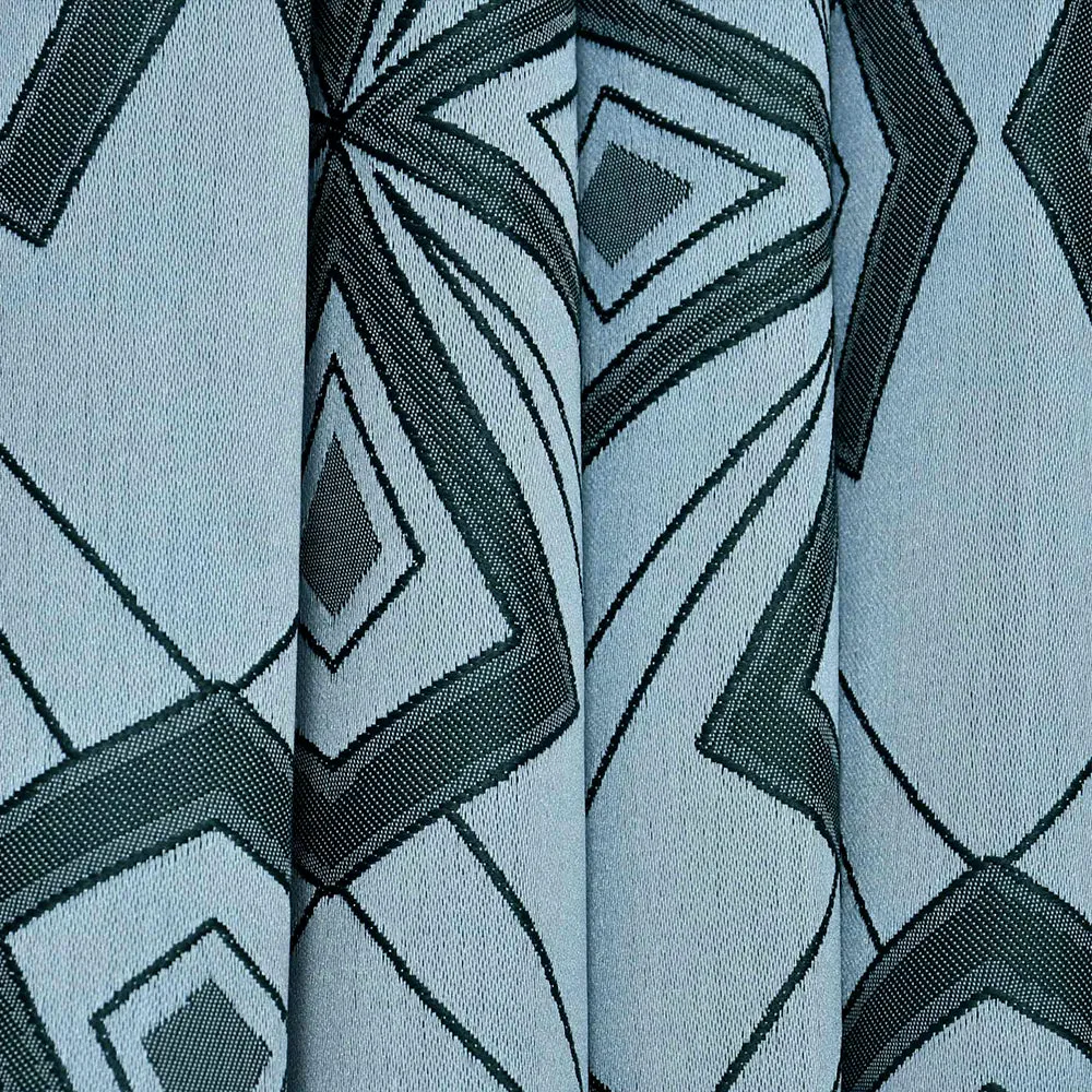 Presto Blue colour Abstract Set of 2 Window/Door/Long door WINDOW