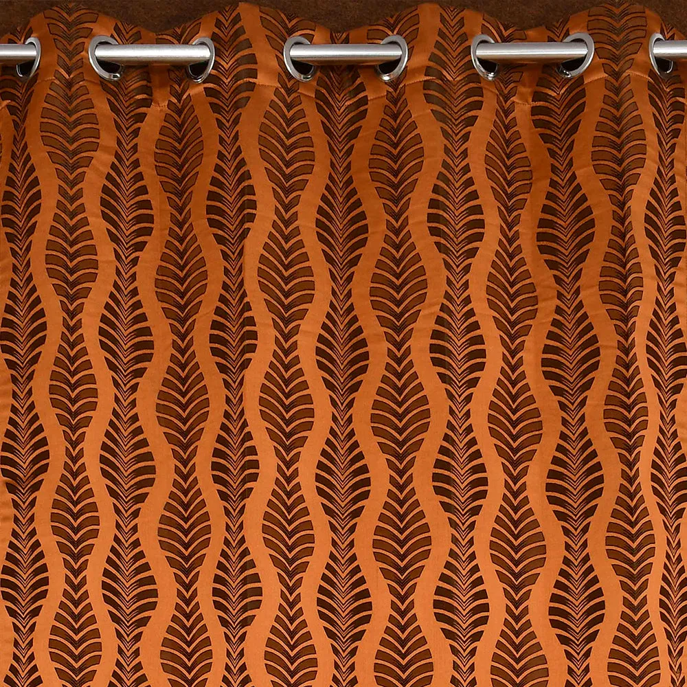 Presto Brown colour Abstract  Set of 2 Window/Door/Long door WINDOW