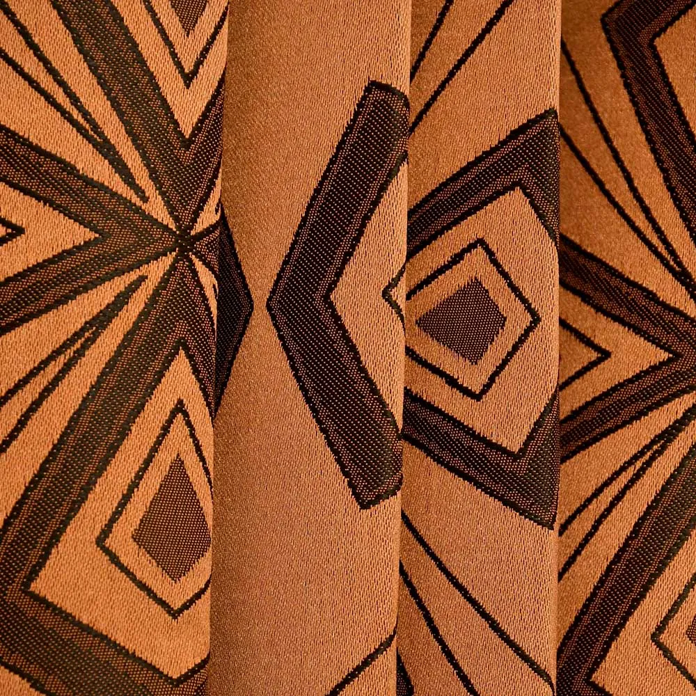 Presto Brown colour Abstract Set of 2 Window/Door/Long door WINDOW