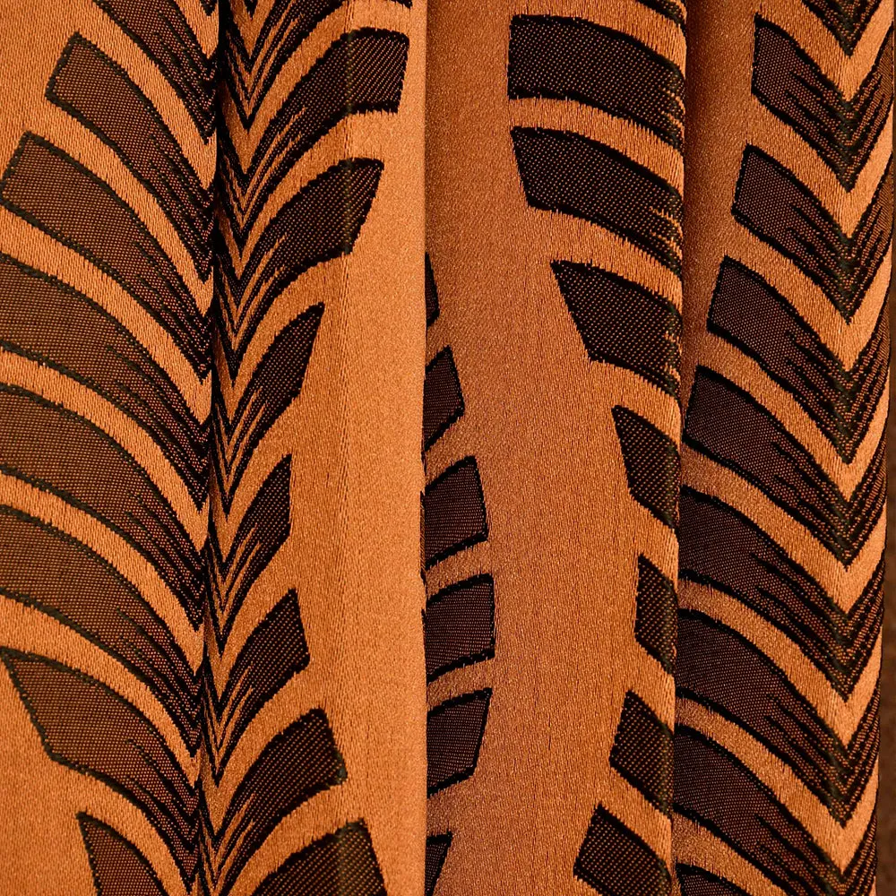 Presto Brown colour Abstract  Set of 2 Window/Door/Long door WINDOW