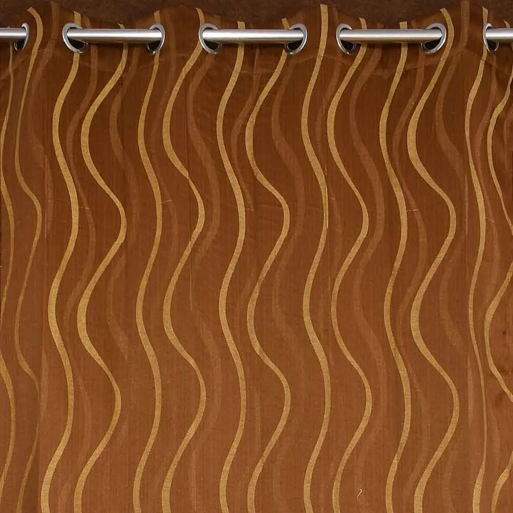 Presto Brown colour Geometrical Set of 2 Window/Door/Long door WINDOW