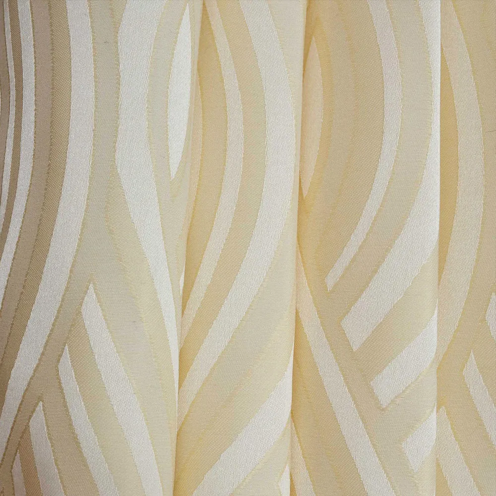 Presto Cream colour Abstract Set of 2 Window/Door/Long door WINDOW