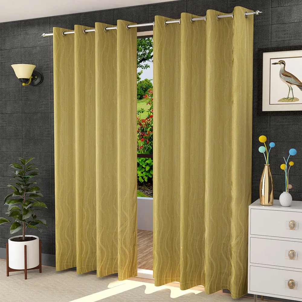 Presto Green colour Geometrical Set of 2 Window/Door/Long door WINDOW