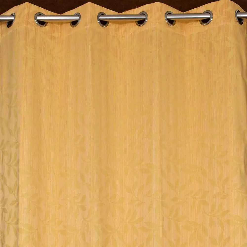 Presto Light Gold colourFloral Set of 2 Window/Door/Long door WINDOW