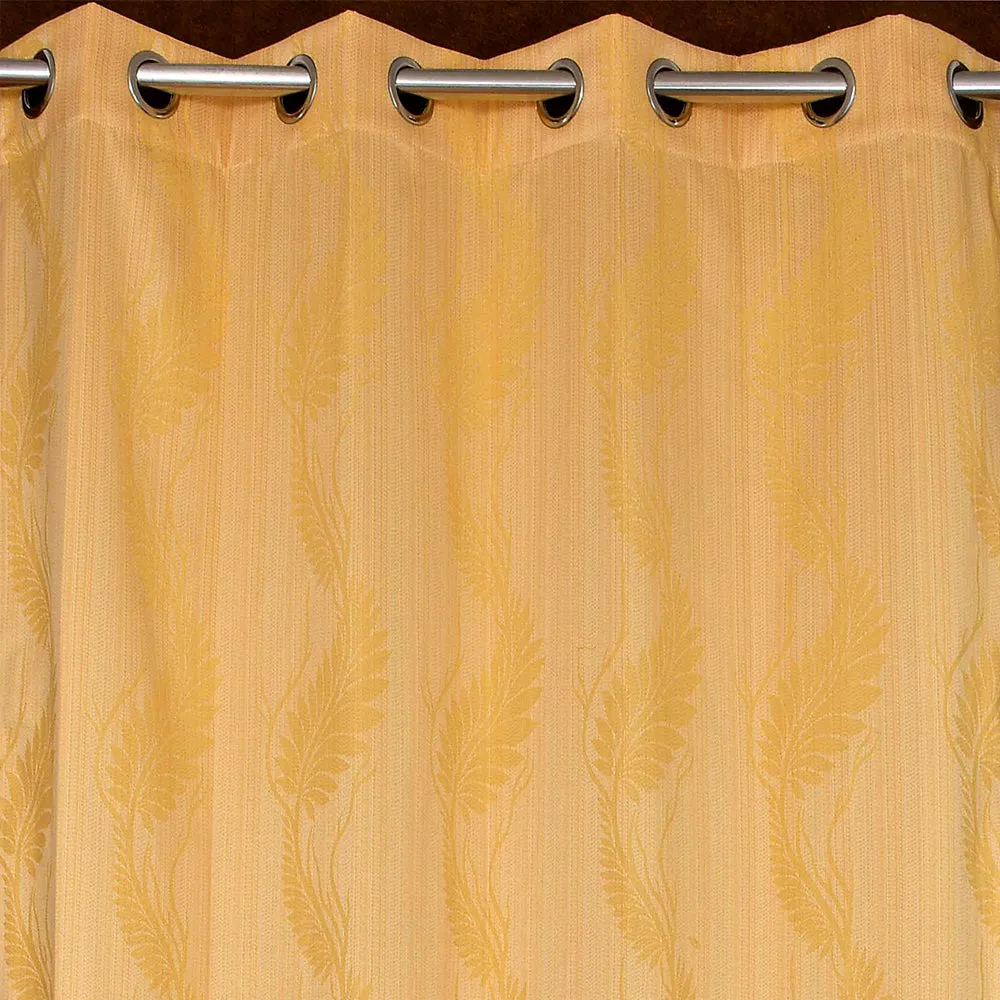 Presto Light Gold Floral solid  Set of 2 Window/Door/Long door WINDOW