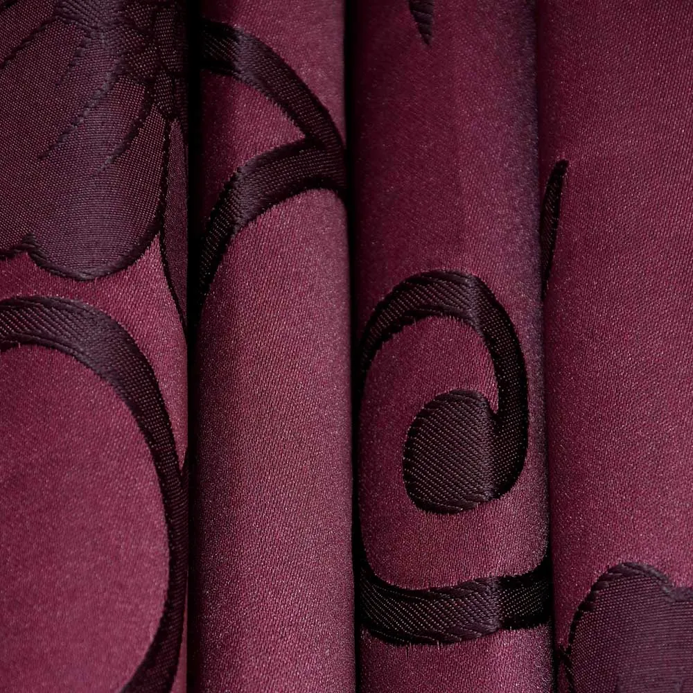 Presto Purple colour Floral Set of 2 Window/Door/Long door WINDOW