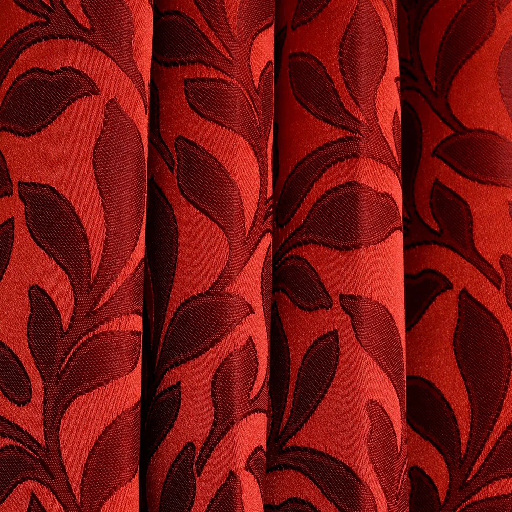 Presto Red colour Floral  Set of 2 Window/Door/Long door WINDOW