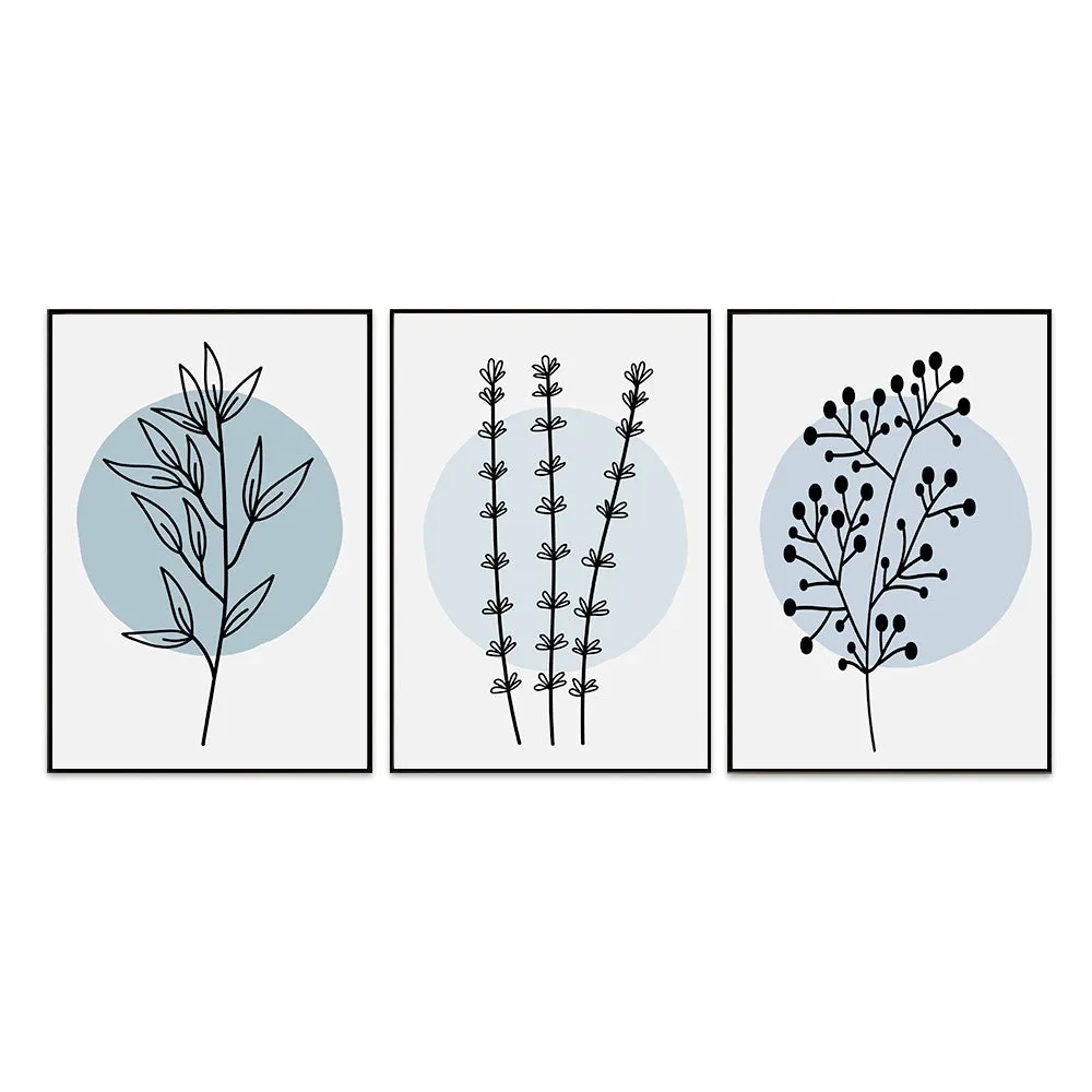 Pretty Nursery Minimalist Frames Set Of 3