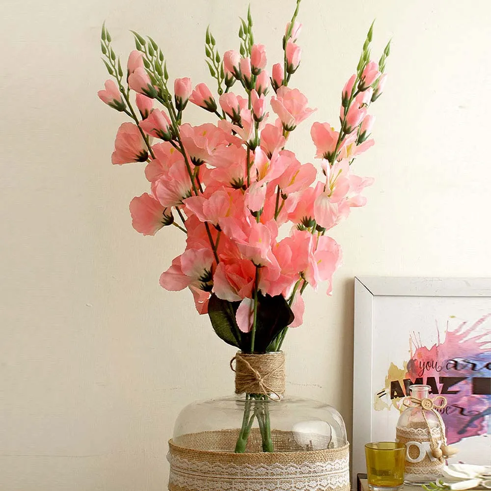 Pretty Pink Cherry Blossom Artificial Flower Bunch Single Piece