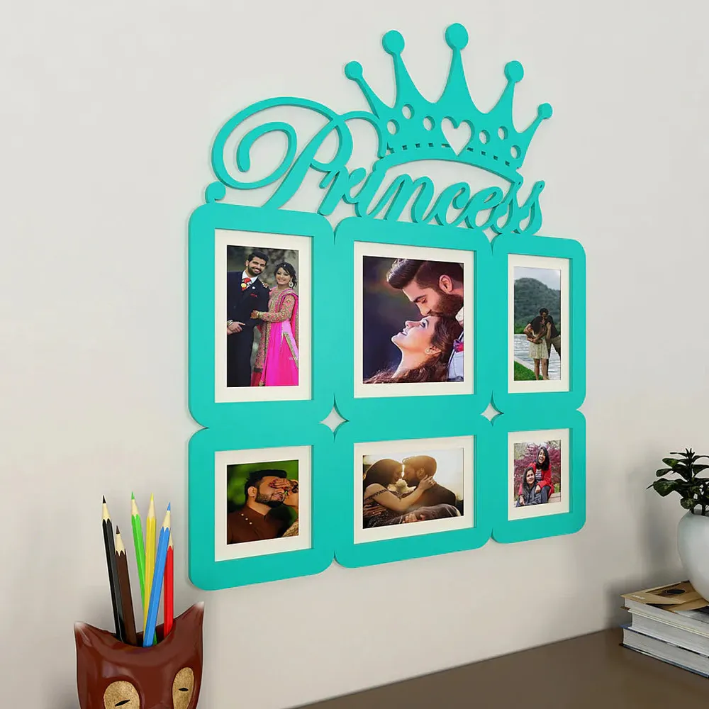 Princess Turquoise Hanging Photo Frame Regular