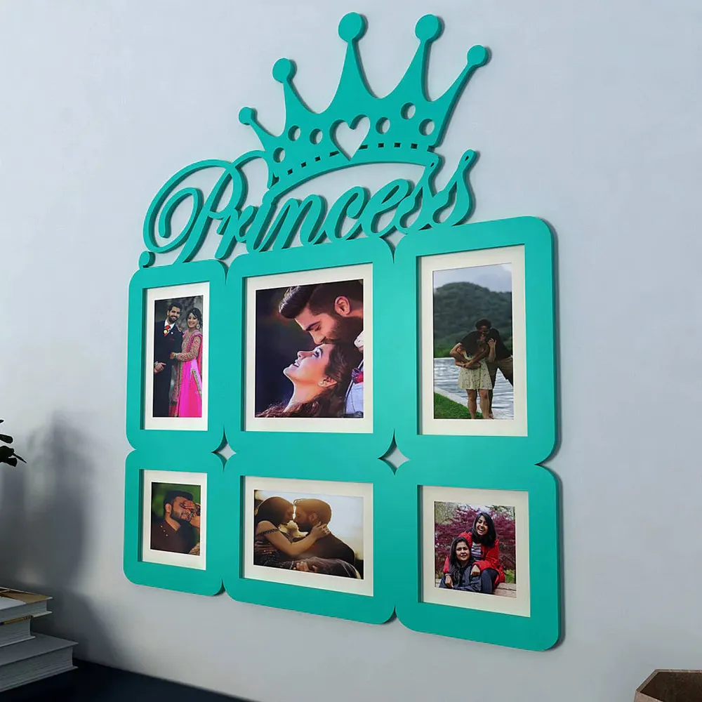 Princess Turquoise Hanging Photo Frame Regular