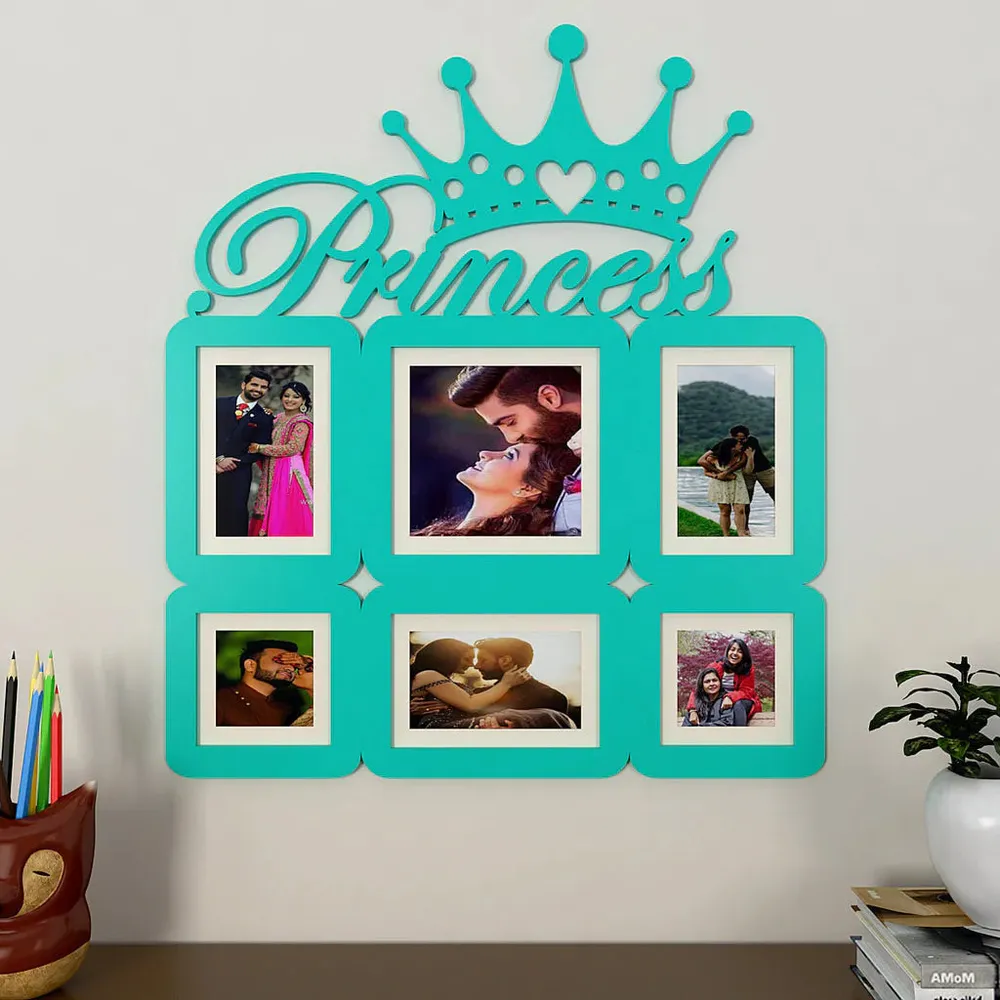 Princess Turquoise Hanging Photo Frame Regular