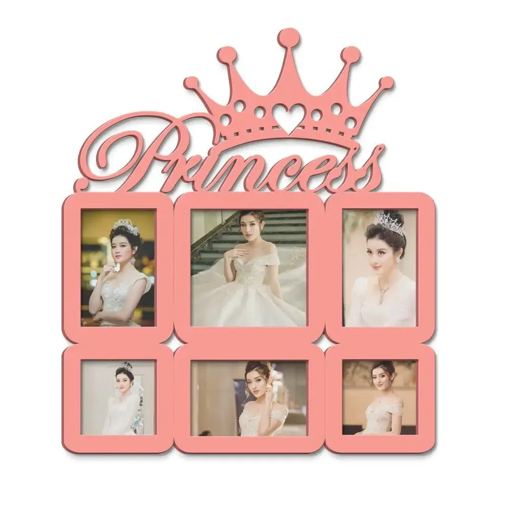 Princess White Hanging Photo Frame White, Regular