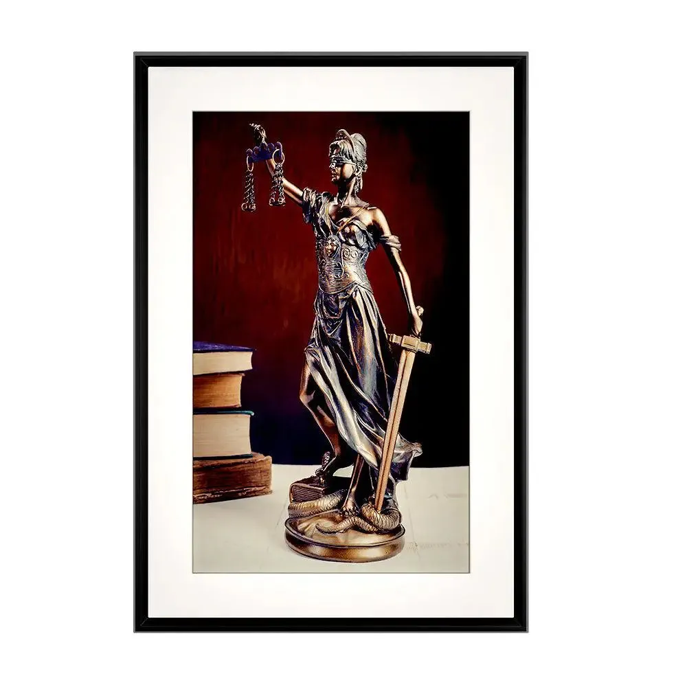 Printed Framed Wall Art for Lawyer's Office