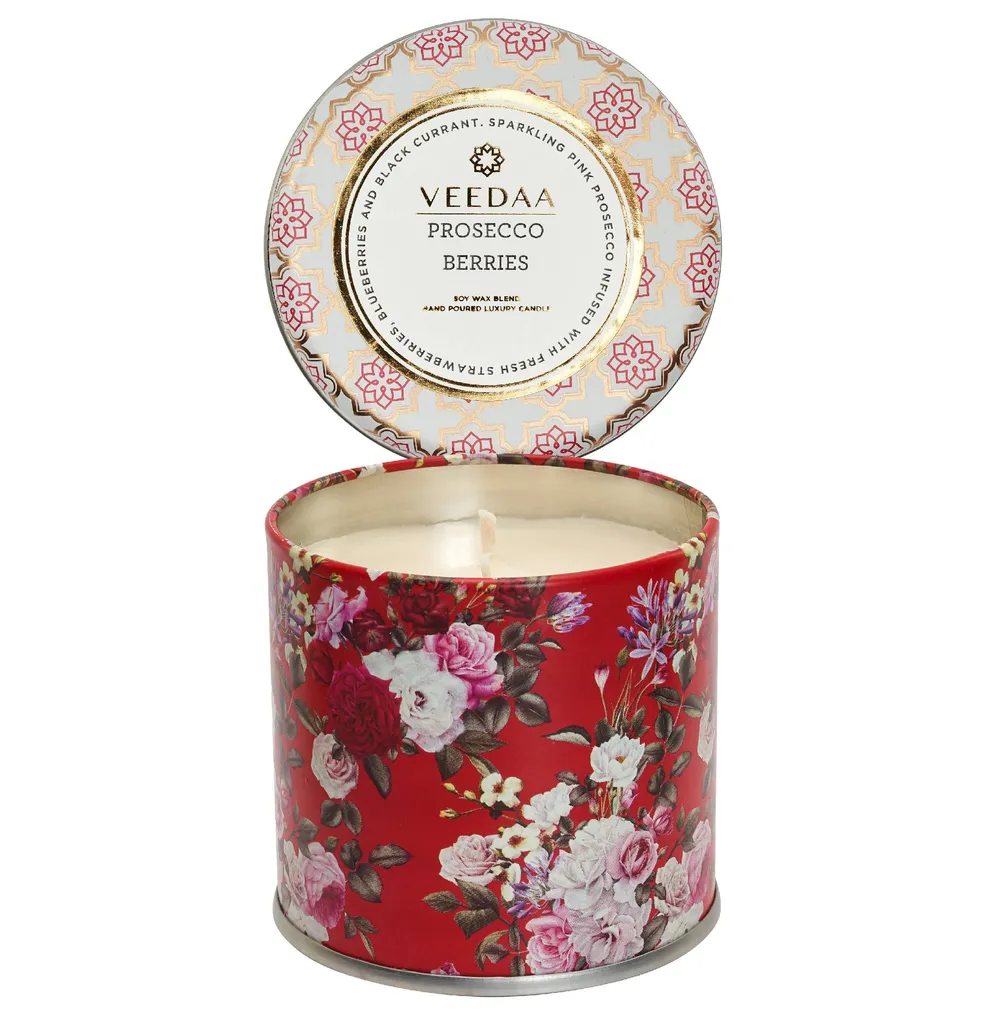 Prosecco Berried Mason Tin Scented Candle